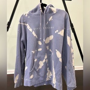 Civil regime tie dye hoodie / size large